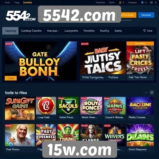 Desempenho de 5542.com em comparação com concorrentes
